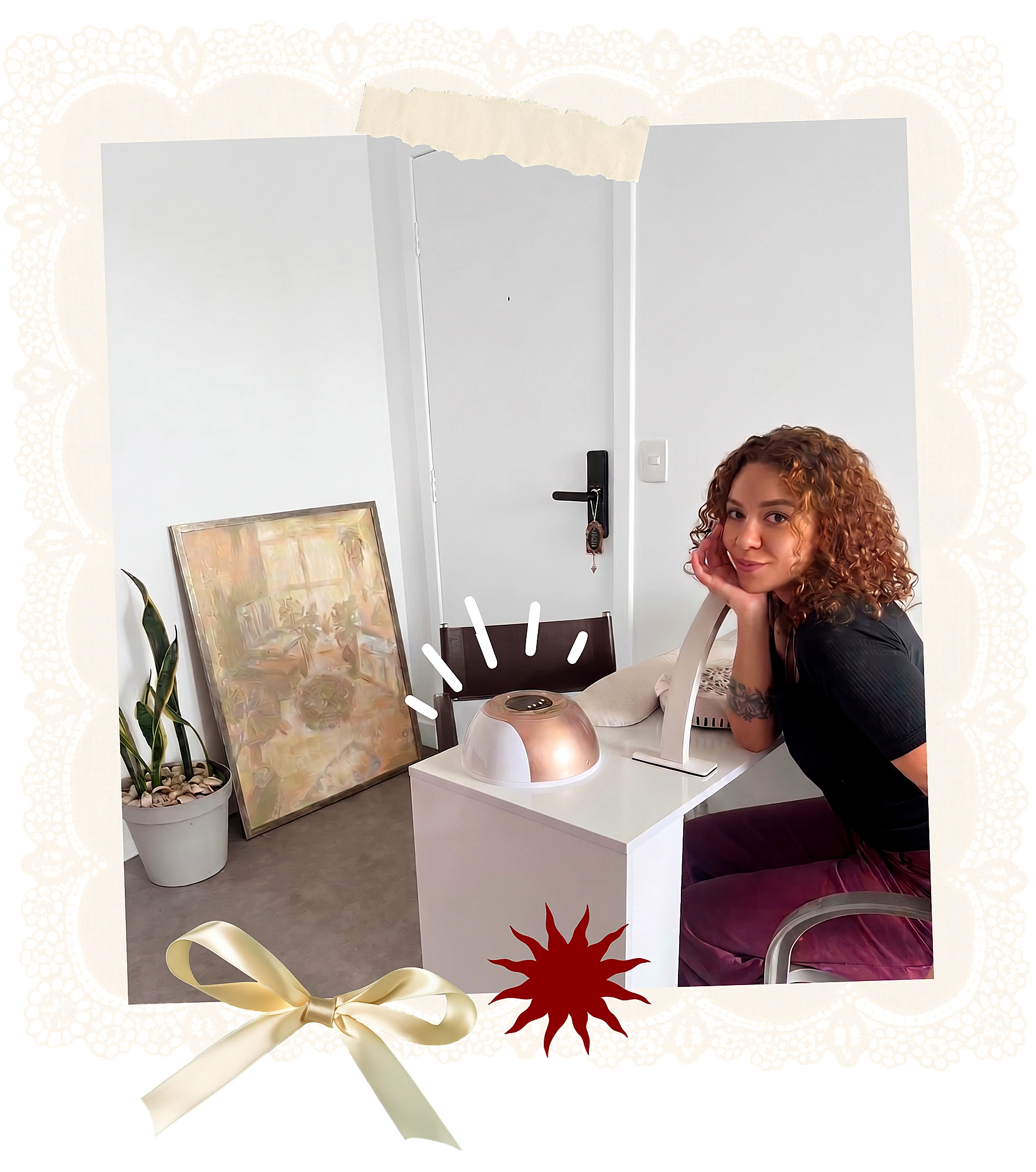 Ateliê Beca Nail Design — Ambiente tranquilo e exclusivo